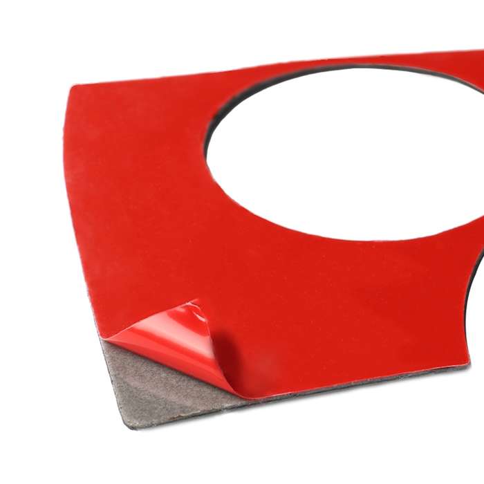 Car Carbon Fiber Dashboard Decorative Sticker for Infiniti Q50, Right Drive(Red)