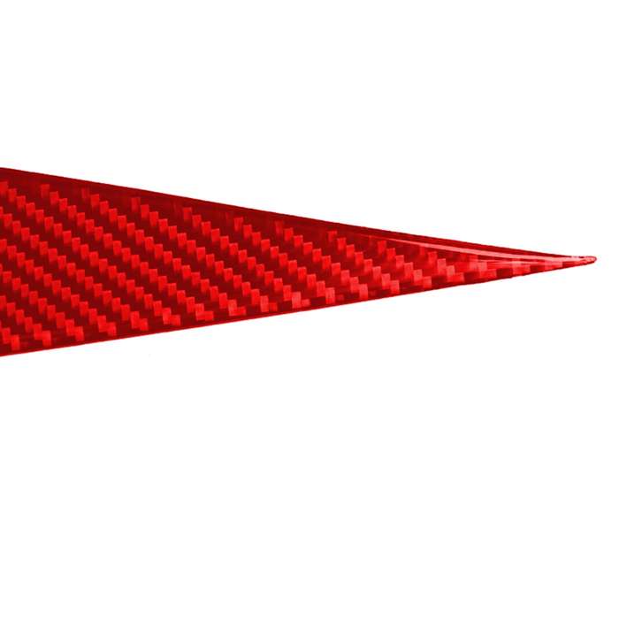 Car Carbon Fiber A Style Door Handle Panel Decorative Sticker for Infiniti Q50 2014-2020, Left and R