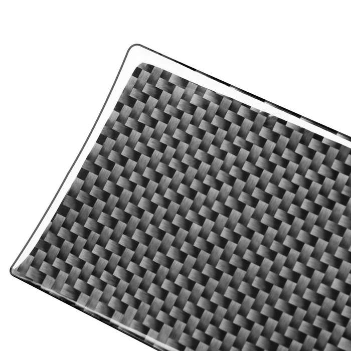 Car Carbon Fiber Headlight Adjustment Switch Panel Decorative Sticker for Toyota Highlander 201