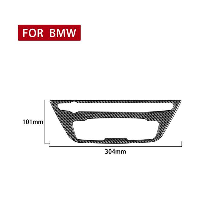 Air Conditioning Switch Panel Decorative Sticker for BMW F52 1 Series Sedan 2017-2019, Left Drive