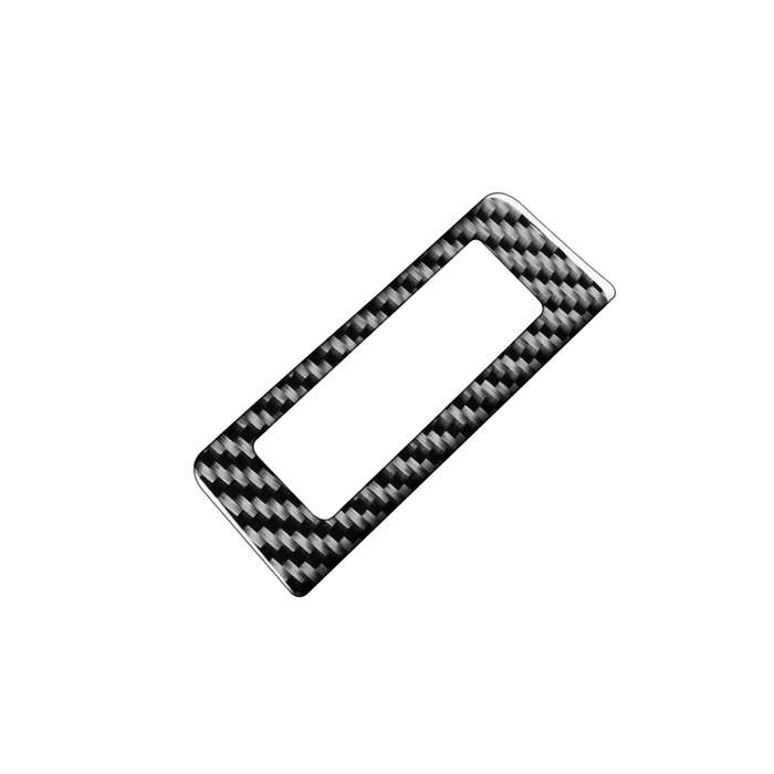 Car Carbon Fiber Headlight Frame Decorative Sticker for Mazda 3 Axela 2020, Left Drive