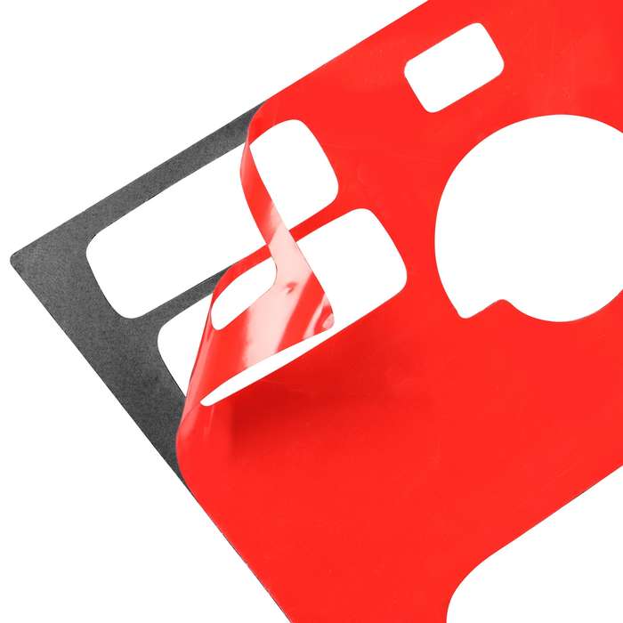 Car Carbon Fiber Control Panel Set B Decorative Sticker for Volvo XC90 2003-2014, Left and Right Dri