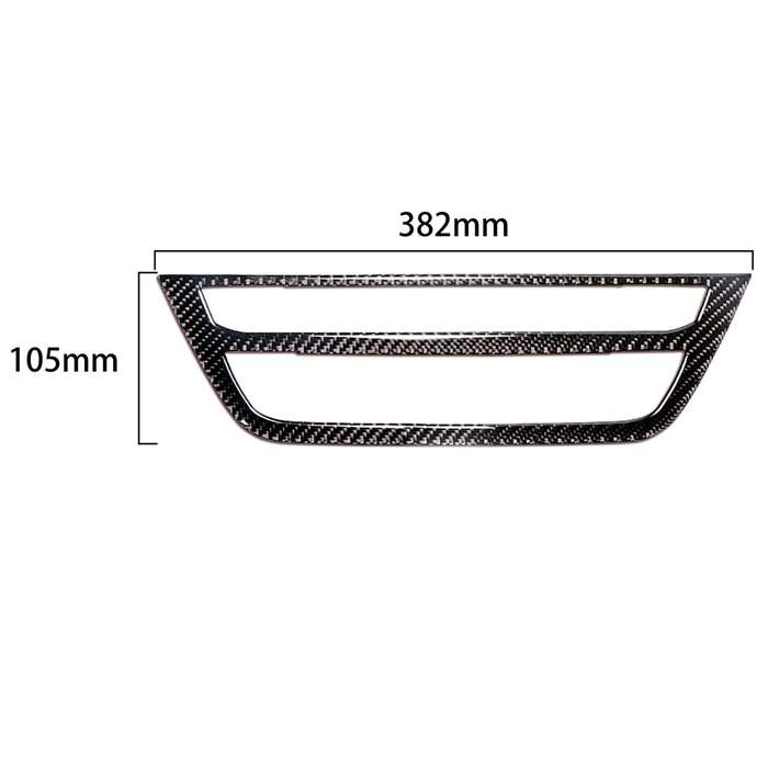 Car Carbon Fiber Air Conditioner CD Control Panel M Performance Decorative Sticker for BMW G01 X3 20