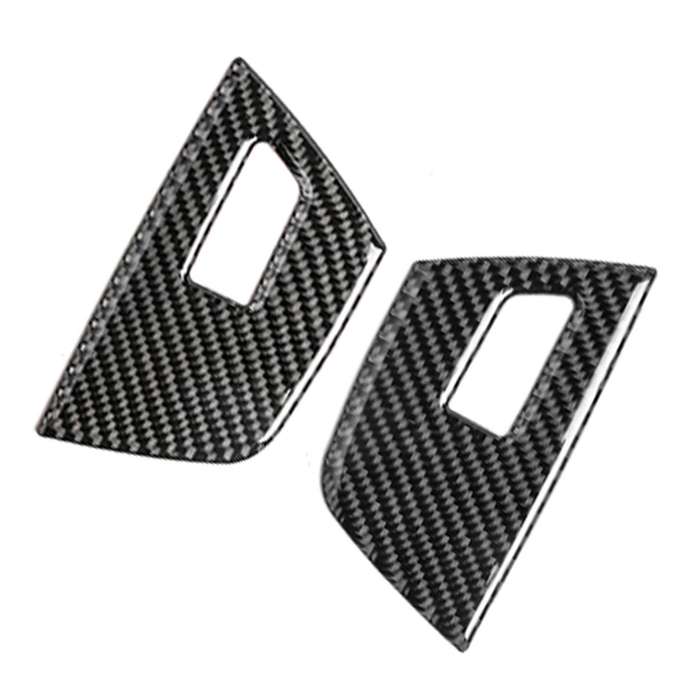 Car Carbon Fiber Window Glass Control Panel Solid Color Decorative Sticker for BMW G01 X3 2018-2020