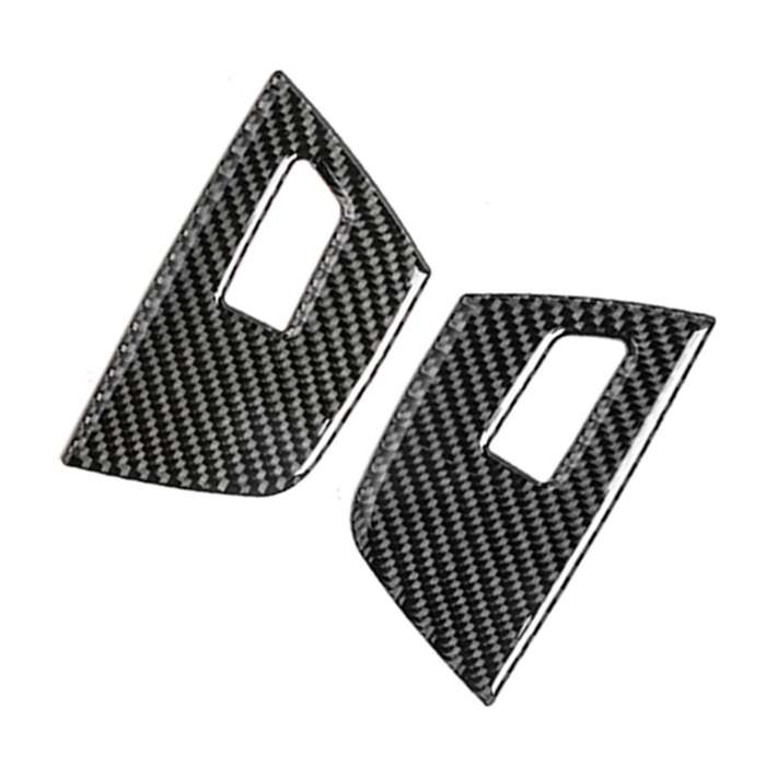 Car Carbon Fiber Window Glass Control Panel 3-color Decorative Sticker for BMW G01 X3 2018-2020 / G0