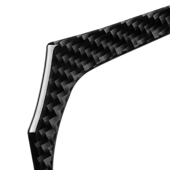 2 in 1 Car Carbon Fiber Steering Wheel Below Decorative Sticker for BMW G01 X3 2018-2020 / G02 X4 20