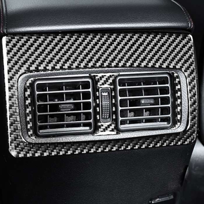 3 PCS / Set Carbon Fiber Car Rear Air Outlet Decorative Sticker for Toyota 4Runner 2010-2020