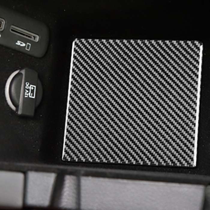 11 PCS / Set Carbon Fiber Car Door Slot Pad Decorative Sticker for Dodge Challenger 2015 to Now, Lef
