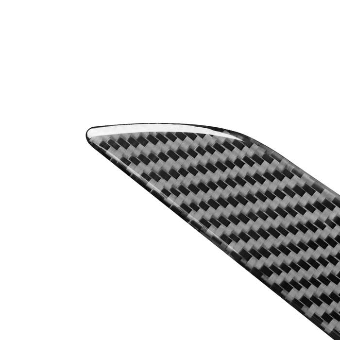 4 PCS / Set Carbon Fiber Car Interior Door Trim Decorative Sticker for Audi Q3 2013-2018,Left and Ri