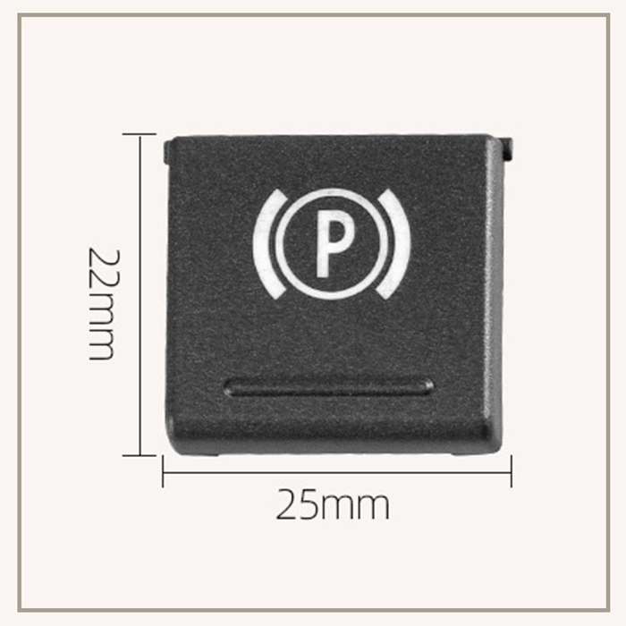 For BMW 7 Series Auto Parking Switch Cover Handbrake P Key Button 6131 6949 933-1