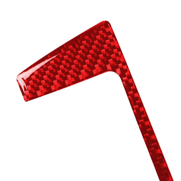 Car Carbon Fiber Headlight Switch Panel Decorative Sticker for Honda Tenth Generation Civic 2016-201