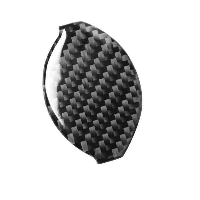 5 PCS Car Carbon Fiber Central Air Outlet Decorative Sticker for Nissan GTR R35 2008-2016, Left and