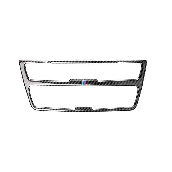 Three Color Carbon Fiber Car CD Panel Decorative Sticker for BMW (F30) 2013-2015 / (F34) 2013-2016