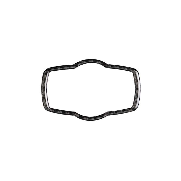 Carbon Fiber Car Headlight Switch Decorative Sticker for BMW E90 / E92 / E93 2005-2012 / 320i / 325i