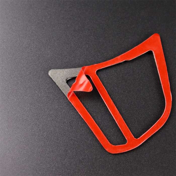 Three Color Carbon Fiber Car Steering Wheel Key Frame Decorative Sticker for BMW F20 2012-2018 / F21