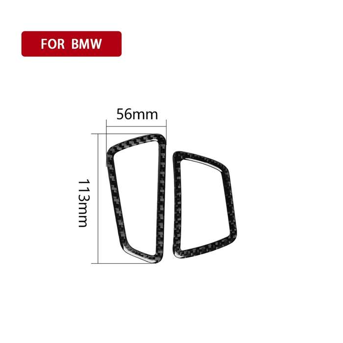 Three Color Carbon Fiber Car Instrument Air Outlet Decorative Sticker for BMW 5 Series F07 5GT 535i