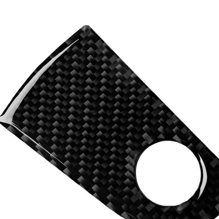 Car Carbon Fiber Passenger Seat Storage Decorative Sticker for Alfa Romeo Giulia 2017-2019, Left Dri