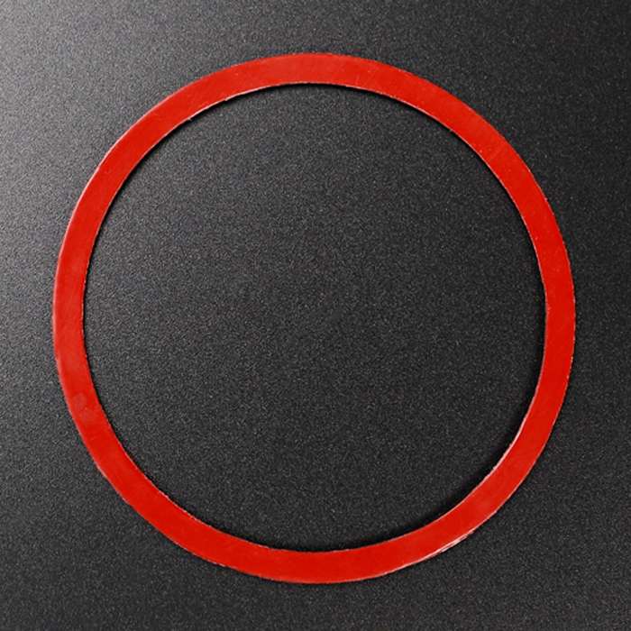 Car Carbon Fiber Steering Wheel Circle Decorative Sticker for Mazda 3 Axela / ATENZA / CX-4 / CX-5 2