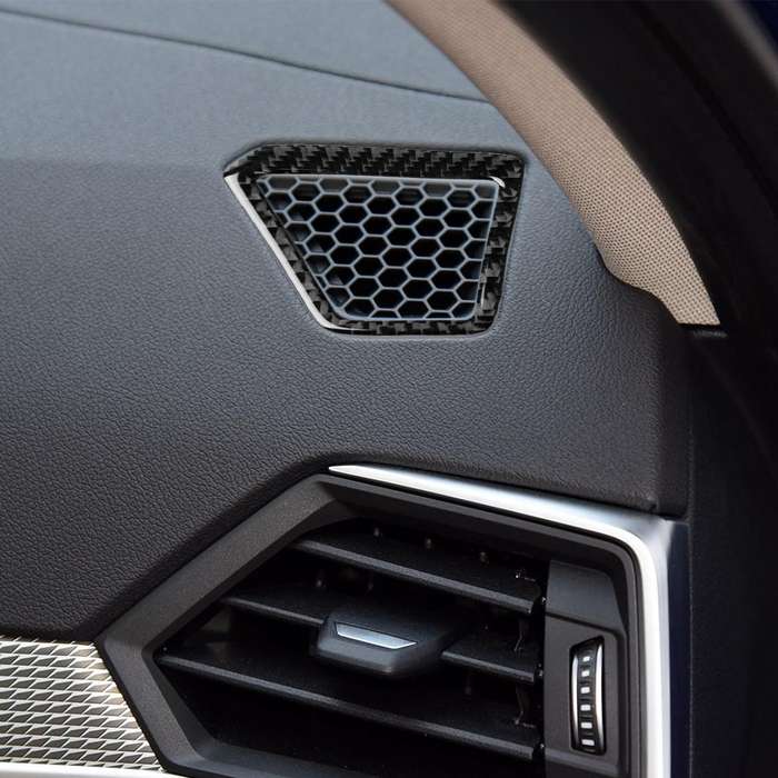 Car Carbon Fiber Instrument Air Outlet Decorative Sticker for BMW 3 Series G20/G28/325Li/330d/335 20