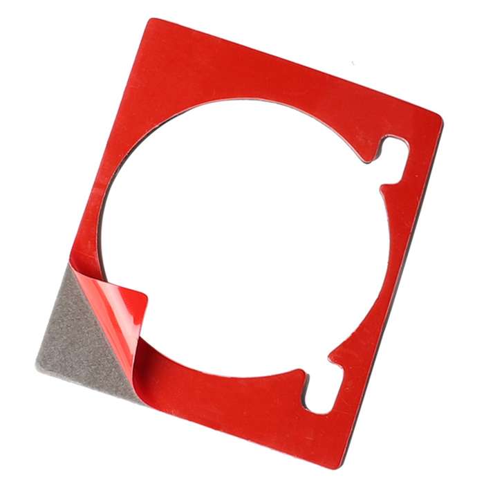 Car Carbon Fiber Clock Decorative Sticker for Lexus RX300 / 270 / 200T / 450h 2016-2019, Left and Ri