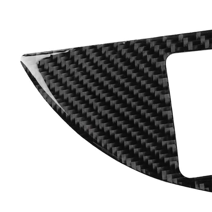 Car Carbon Fiber Water Cup Holder Panel Decorative Sticker for Lexus RX300 / 270 / 200T / 450h 2016-