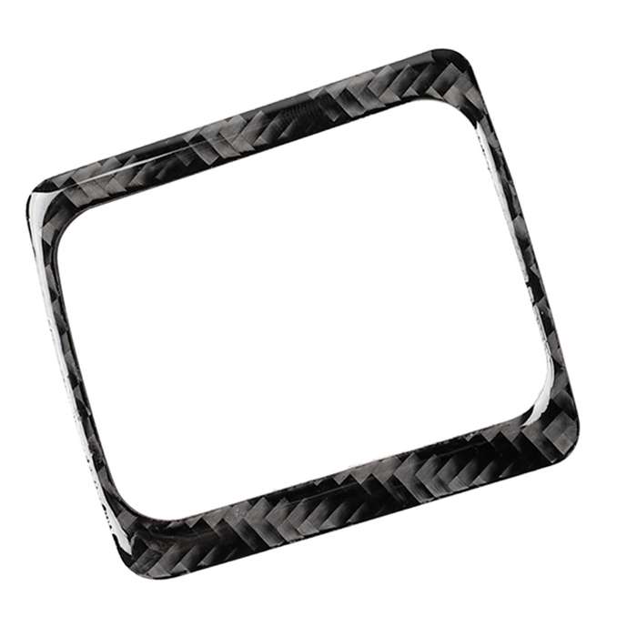 Car Carbon Fiber TRC Switch Decorative Sticker for Lexus IS250 300 350C 2006-2012, Left and Right Dr