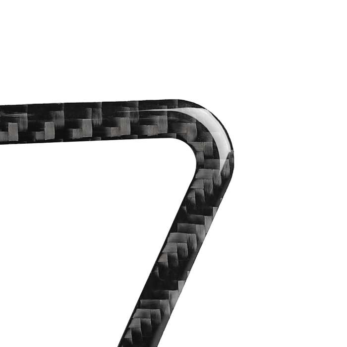 Car Carbon Fiber Ashtray Panel Decorative Sticker for Audi A6 S6 C7 A7 S7 4G8 2012-2018, Left and Ri