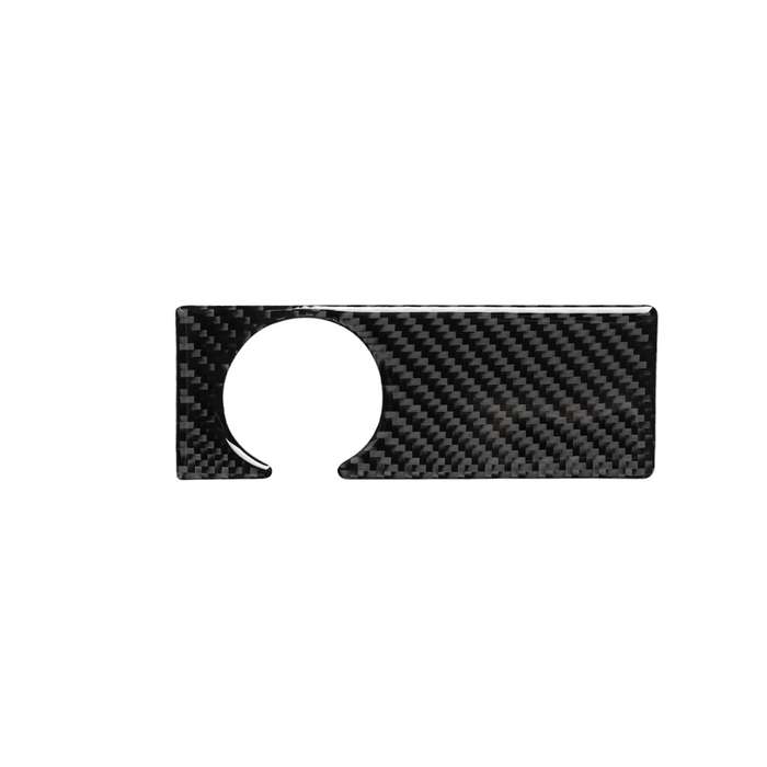 Car Carbon Fiber Solid Color Keyhole Decorative Sticker for Audi A6 2005-2011, Right Drive