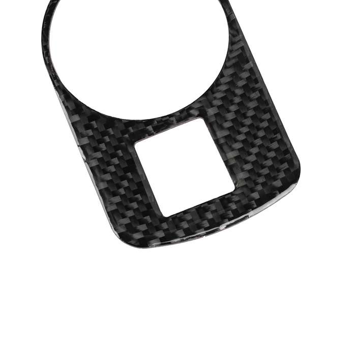 Car Carbon Fiber Headlight Switch Decorative Sticker for Audi TT 8n 8J MK123 TTRS 2008-2014, Right D