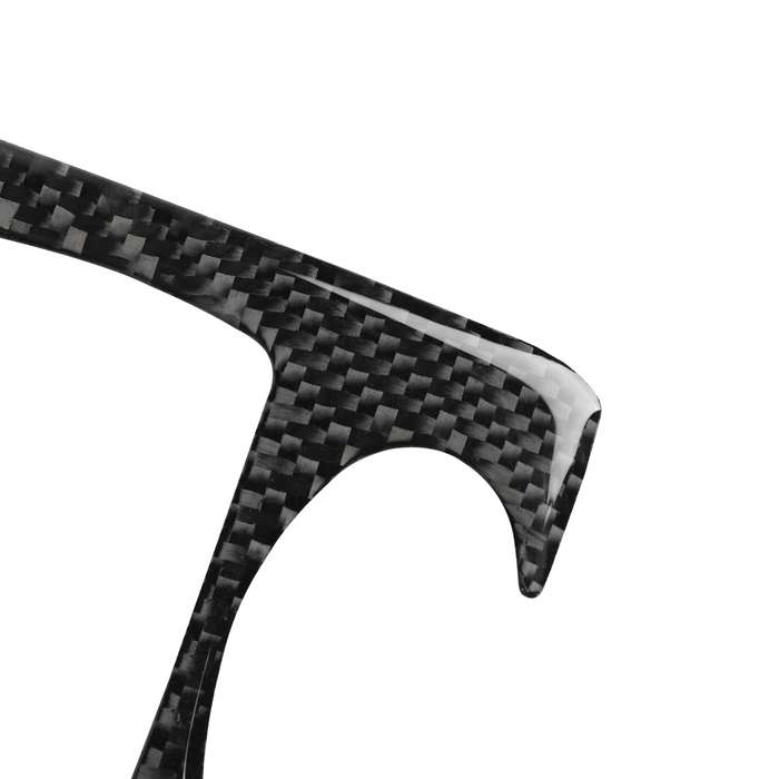 Car Carbon Fiber Glass Lifter Panel Decorative Sticker for Audi TT 8n 8J MK123 TTRS 2008-2014, Right