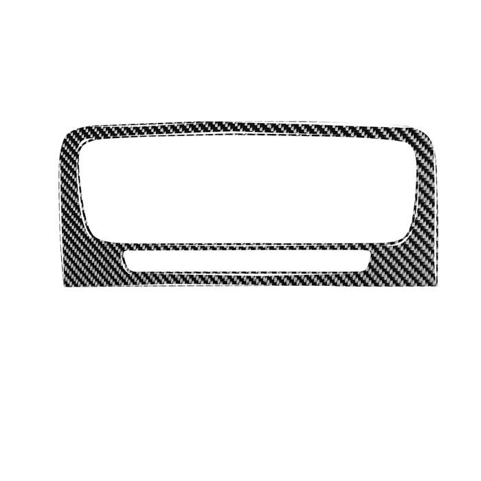 Car Carbon Fiber Central Control Air Outlet Decorative Stickers for Volvo V60 2010-2017 / S60 2010-2