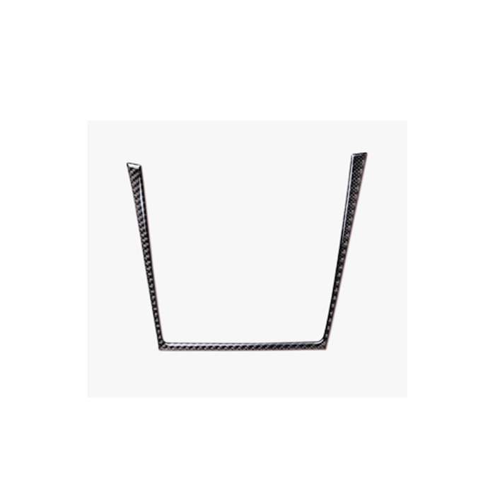 Car Carbon Fiber Water Cup Holder Decorative Sticker for BMW E70 X5 / E71 X6 2009-2013, Right Drive