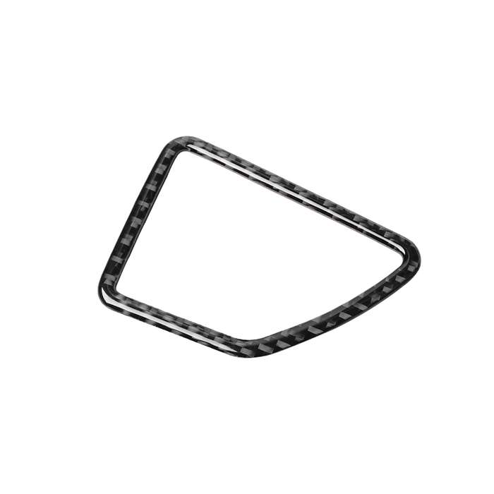 2 in 1 Car Carbon Fiber Solid Color Dashboard Air Outlet Decorative Sticker for BMW E70 X5 / E71 X6