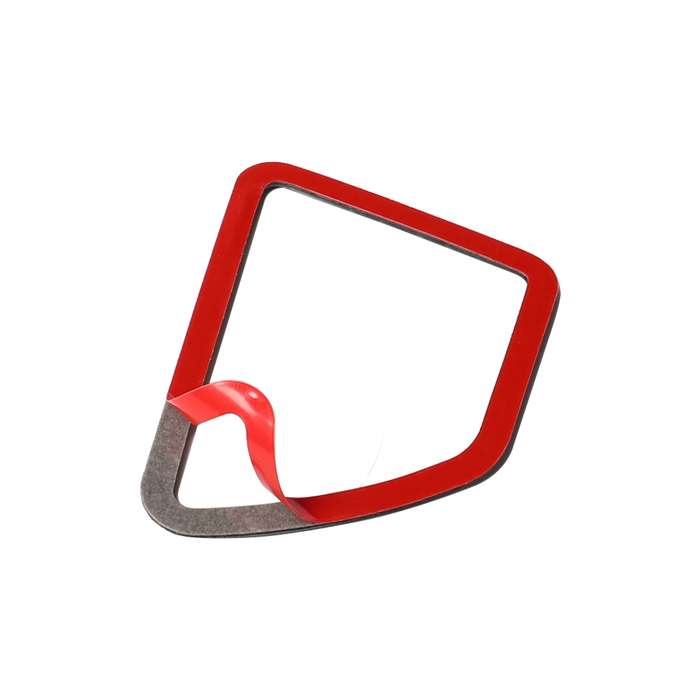 2 in 1 Car Carbon Fiber Solid Color Dashboard Air Outlet Decorative Sticker for BMW E70 X5 / E71 X6