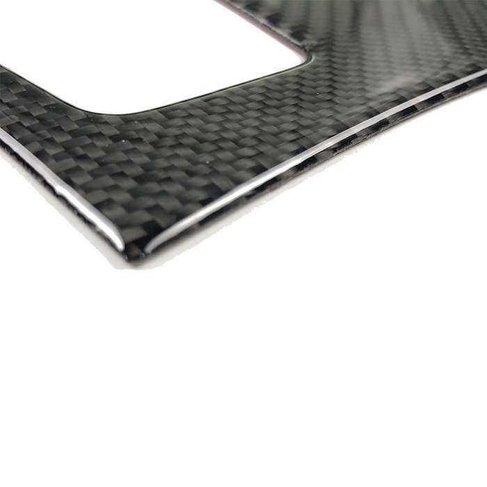 Car Carbon Fiber Solid Color Gear Panel Decorative Sticker for BMW X5 2008-2013 / X6 2009-2014, Low-