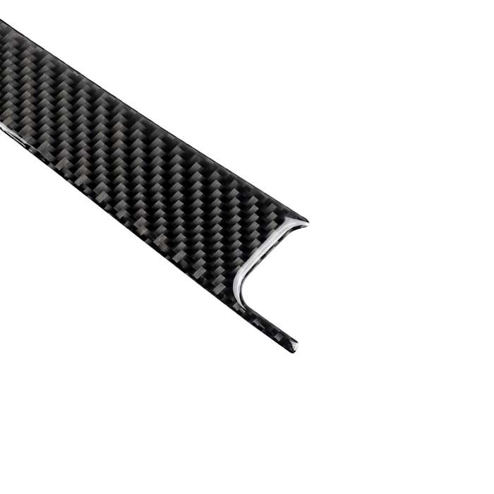 Car Carbon Fiber Front Passenger Seat Central Control Decorative Stripe for BMW 3 Series F30 / F34 2