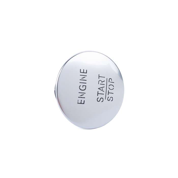 LOCAL STOCK : Car Keyless Switch Engine Start Push Button 2215450514 for Merc-Benz W164 W205(Silver)