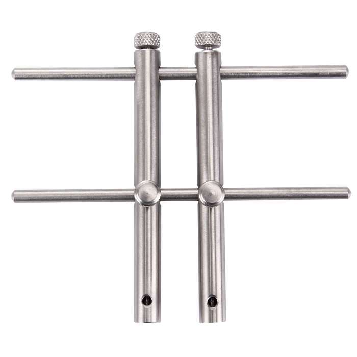 LRT-03 Professional DSLR Camera Lens Stainless Steel Spanner Wrench Open Repair Tool Kit with 3 Pair