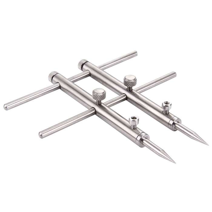 LRT-03 Professional DSLR Camera Lens Stainless Steel Spanner Wrench Open Repair Tool Kit with 3 Pair
