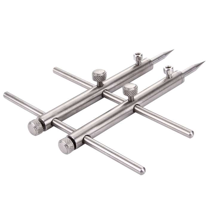 LRT-03 Professional DSLR Camera Lens Stainless Steel Spanner Wrench Open Repair Tool Kit with 3 Pair