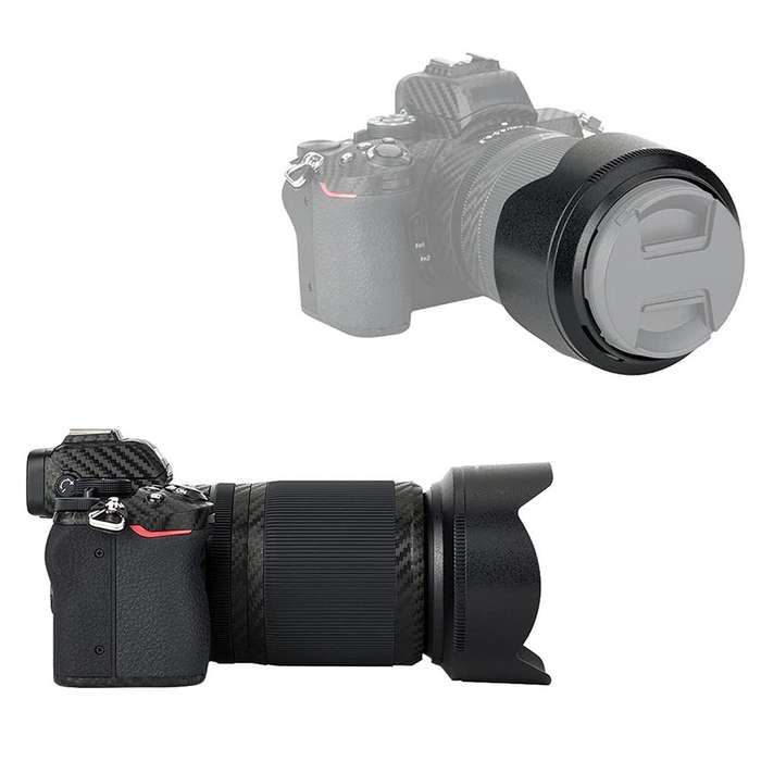 HB-90A Lens Hood Shade for Nikon Z DX 50-250mm f4.5-6.3 VR lens. (Black)