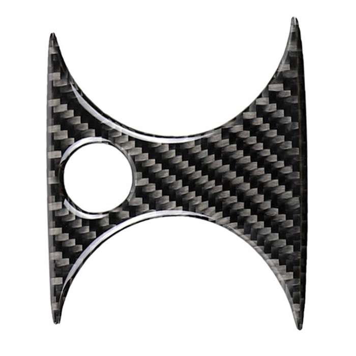 Car Carbon Fiber Rear Air Outlet Middle Decorative Sticker for Mercedes-Benz C Class W205 C180 C200