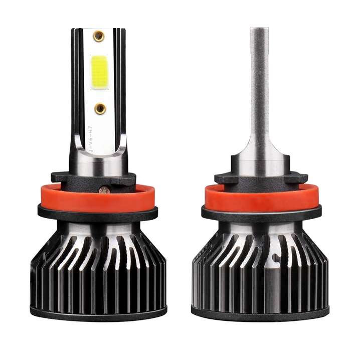 F2 H8 / H9 / H11 2 PCS DC9-36V / 25W / 6000K / 2500LM IP68 Waterproof Car LED Headlight(Cold White L