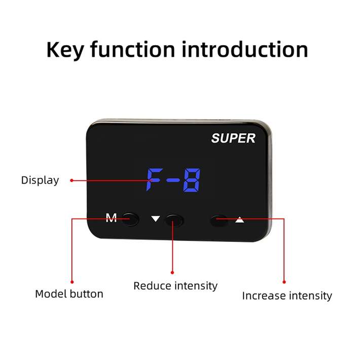 For Toyota Wish 2010- Car Potent Booster Electronic Throttle Controller