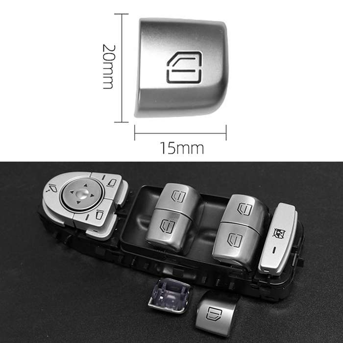 Car Window Glass Lift Switch Button for Mercedes-Benz W205 / W253 after 2015(No.2 Button)