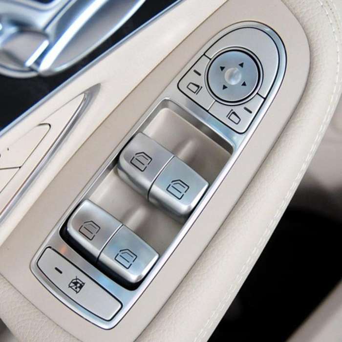 Car Window Glass Lift Switch Button for Mercedes-Benz W205 / W253 after 2015(No.2 Button)