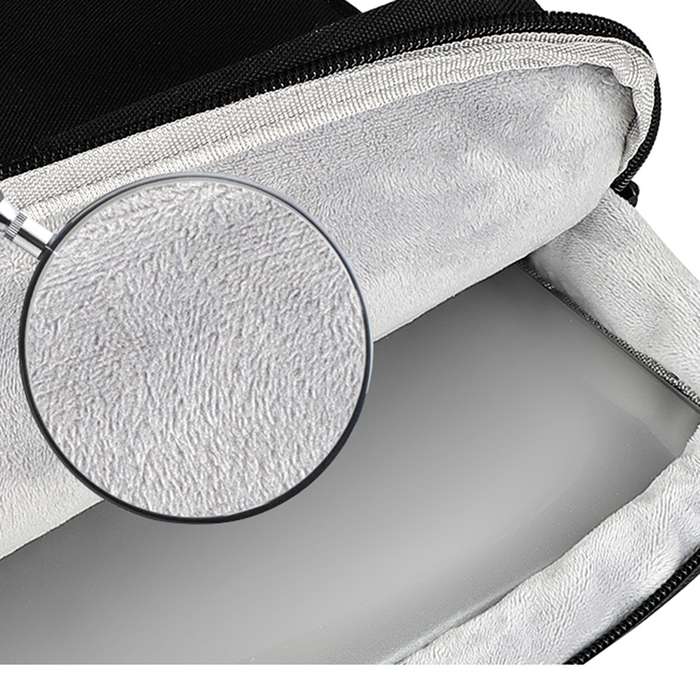 ST11 Polyester Thickened Laptop Bag with Detachable Shoulder Strap, Size:13.3 inch(Pink)