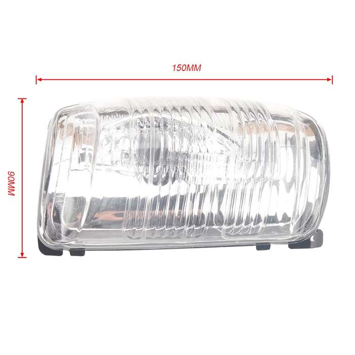 A5856 1 Pair Car Rear Mirror Indicator Lamp Cover 1847387 / 1847389 for Ford Transit MK8 2014-2019