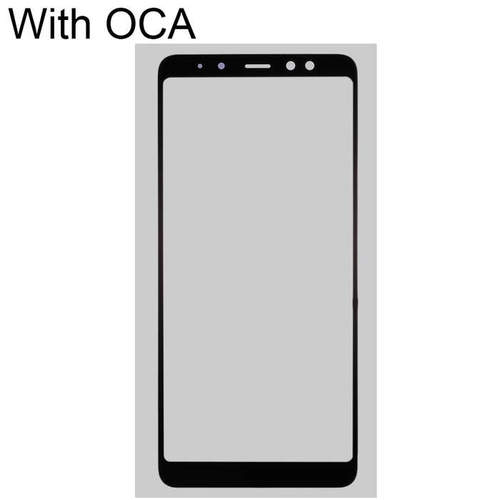 For Samsung Galaxy A8+ / A730 Front Screen Outer Glass Lens with OCA Optically Clear Adhesive