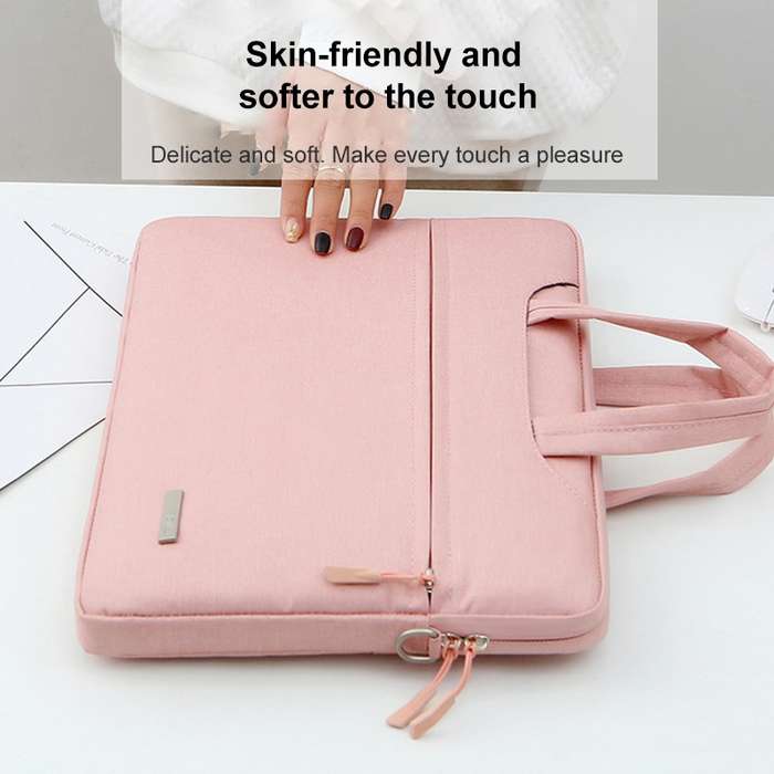 Handbag Laptop Bag Inner Bag, Size:15.6 inch(Pink)